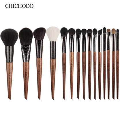 brus Multiple Choice Sculpture Tube Brush Natural and Synthetic Hair Makeup Brush Facial and Eye Makeup Tools Makeup Pen
