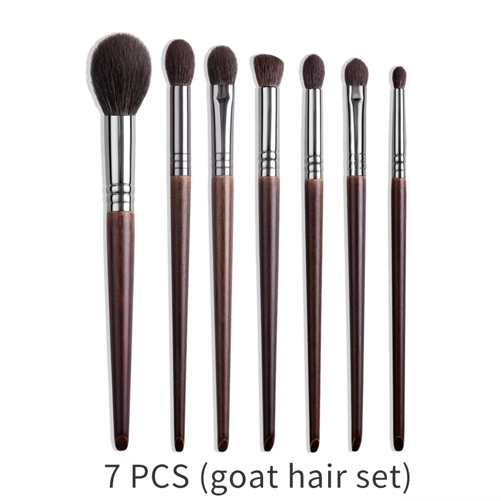 Natural Makeup Brushes Set Eyeshadow Make up Brush Goat Hair Kit for Makeup Nabor Kistey Blending Pinceaux Maquillage