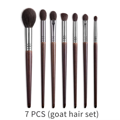 Natural Makeup Brushes Set Eyeshadow Make up Brush Goat Hair Kit for Makeup Nabor Kistey Blending Pinceaux Maquillage