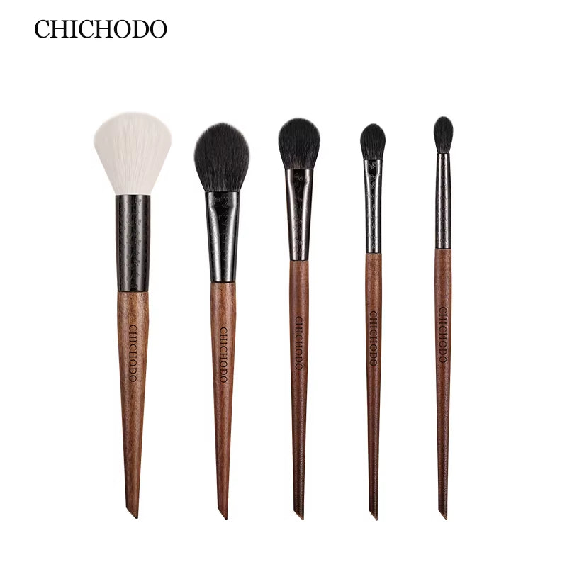 brus Multiple Choice Sculpture Tube Brush Natural and Synthetic Hair Makeup Brush Facial and Eye Makeup Tools Makeup Pen