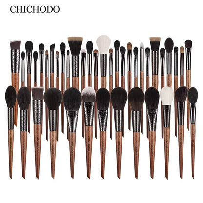 brus Multiple Choice Sculpture Tube Brush Natural and Synthetic Hair Makeup Brush Facial and Eye Makeup Tools Makeup Pen