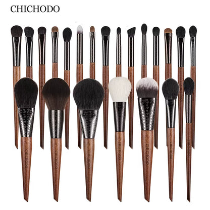 brus Multiple Choice Sculpture Tube Brush Natural and Synthetic Hair Makeup Brush Facial and Eye Makeup Tools Makeup Pen