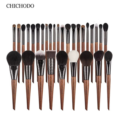 brus Multiple Choice Sculpture Tube Brush Natural and Synthetic Hair Makeup Brush Facial and Eye Makeup Tools Makeup Pen