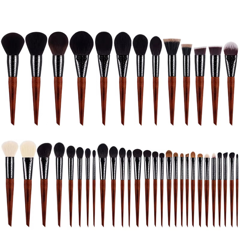 brus Multiple Choice Sculpture Tube Brush Natural and Synthetic Hair Makeup Brush Facial and Eye Makeup Tools Makeup Pen