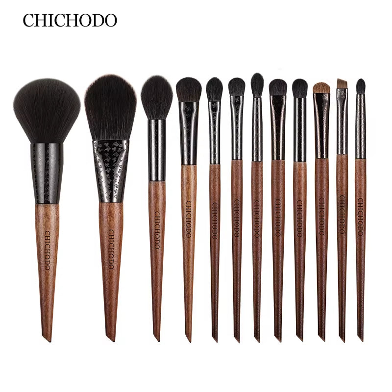 brus Multiple Choice Sculpture Tube Brush Natural and Synthetic Hair Makeup Brush Facial and Eye Makeup Tools Makeup Pen