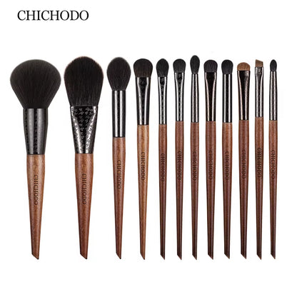 brus Multiple Choice Sculpture Tube Brush Natural and Synthetic Hair Makeup Brush Facial and Eye Makeup Tools Makeup Pen