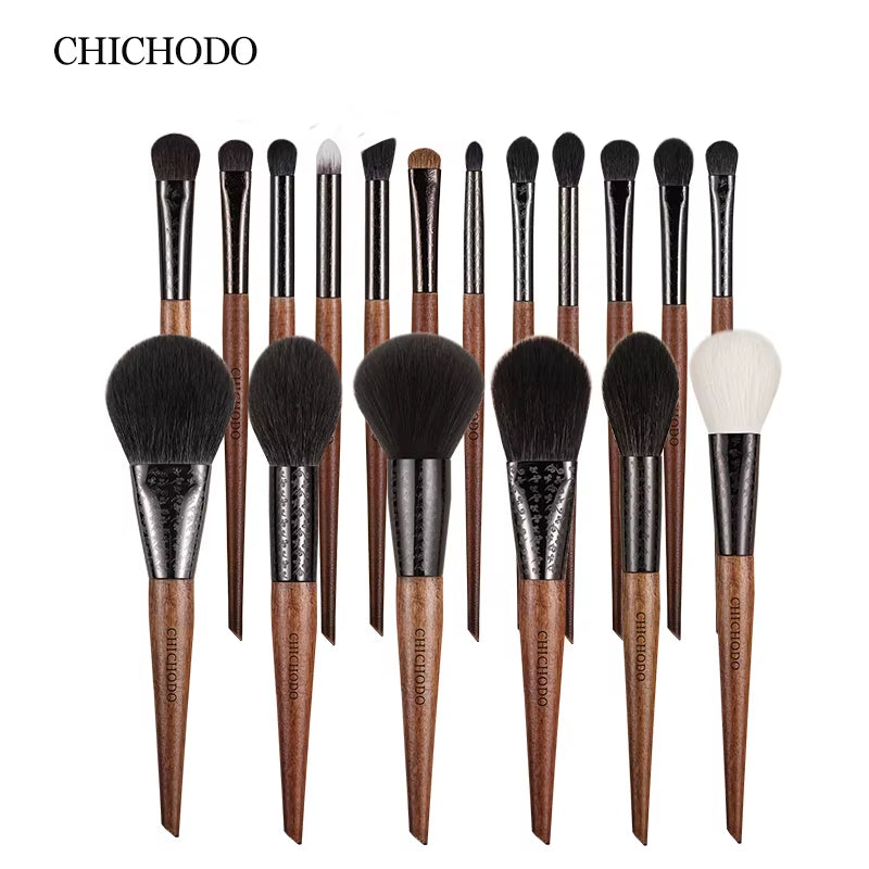 brus Multiple Choice Sculpture Tube Brush Natural and Synthetic Hair Makeup Brush Facial and Eye Makeup Tools Makeup Pen