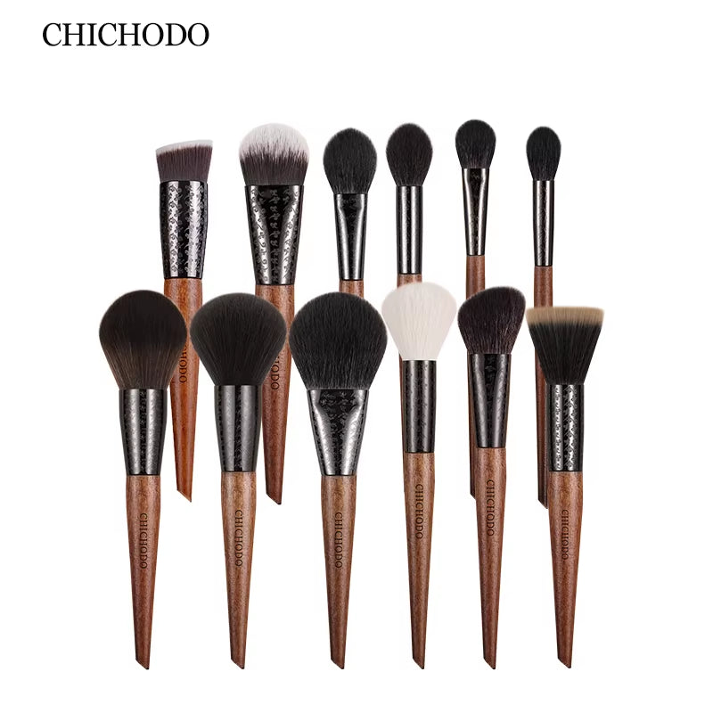 brus Multiple Choice Sculpture Tube Brush Natural and Synthetic Hair Makeup Brush Facial and Eye Makeup Tools Makeup Pen