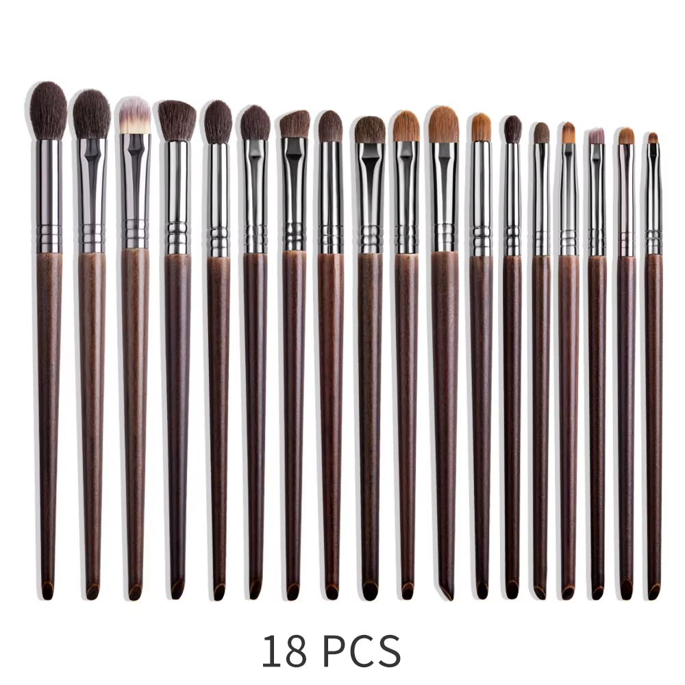 Natural Makeup Brushes Set Eyeshadow Make up Brush Goat Hair Kit for Makeup Nabor Kistey Blending Pinceaux Maquillage