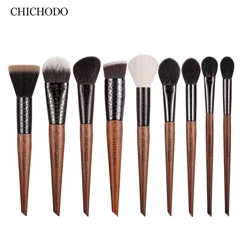 brus Multiple Choice Sculpture Tube Brush Natural and Synthetic Hair Makeup Brush Facial and Eye Makeup Tools Makeup Pen
