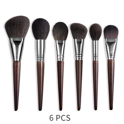 Natural Makeup Brushes Set Eyeshadow Make up Brush Goat Hair Kit for Makeup Nabor Kistey Blending Pinceaux Maquillage